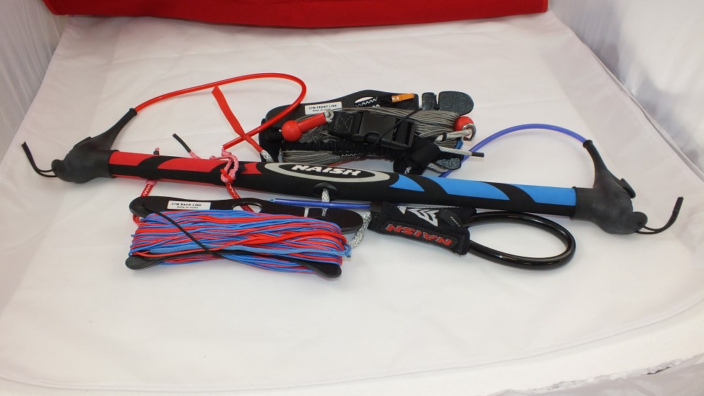 Naish X2> 4 Line Carbon Kite Bar and Lines 22"/27m New to